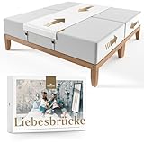 Eliminiere die Bettritze | Liebesbrücke 180x200 / Matratzenhalter gegen...