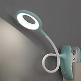 QJUZO Klemmlampe Bett, LED Leselampe Bett Touch Dimmbar 3 Farben Bettlampe Klemmleuchte...