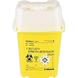 Medibox 2,4 Liter I Abfallbehältnis für die Entsorgung spitzer und scharfer Gegenstände...