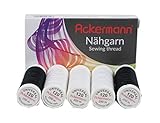 Ackermann 5X 200m UNIVERSAL NÄHGARN (Allesnäher), Stärke 120, 100% Polyester, reißfest...