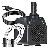 Knifel Springbrunnenpumpe 10W 600L/H Schutz vor überhitzung Funktion Ultra Leise...