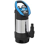 Güde 94679 Schmutzwassertauchpumpe GS 750.1 INOX (4-fach einstellbarer Sensorschalter,...