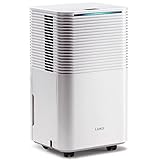 Luftentfeuchter elektrisch 12L, LUKO Raumentfeuchter Mobiler Raumgröße ca. 200m³ (~35...