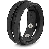 Simaru Lederarmband Herren aus Premium Leder Made in Germany, Männer Armband...