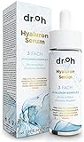 Hyaluron Serum Hochkonzentriert 50ml - Vegan Hyaluron Anti Falten Gesichtsserum...