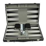 Tolaily Backgammon Set - Klassisches 14,75 Backgammon Set für Erwachsene Brett Spiel für...