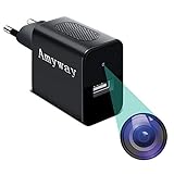 Amyway Mini Kameras 32GB 1080P Tragbare Kleine Videokamera USB Mini...