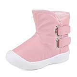 LACOFIA Baby Wasserdicht Winter Schneestiefel Kleinkind Mädchen rutschfest Gummisohle...