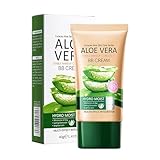 BB Cream, Getönte Tagescreme mit Aloe, Feuchtigkeits & Wasserfest Cushion Foundation,...