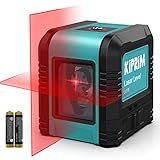 Kreuzlinienlaser, Kiprim LV1R Selbstnivellierend Linienlaser 15M ± 0,2 mm/m, 360°...
