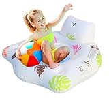 Schwimmliege für Pool, schwimmende Hängematte, aufblasbarer Schwimmstuhl mit...