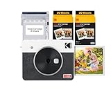 Kodak Mini Shot 3 Retro 4PASS 2-in-1-Sofortbildkamera und Fotodrucker, Tragbar...