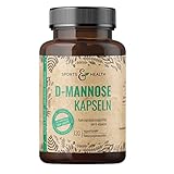 D Mannose Kapseln - 120 Vegane Kapseln 1500 mg Pro Tagesportion (2 Kapseln) - D...