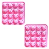 BESTonZON Silikon Eiswürfelformen Dackel Schwein Form Eiswürfelbereiter...