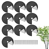 Uonguon Baumringmulch | Gartenbaum-Mulchringschutz mit Bodennägeln, Wurzelsperre,...