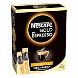 NESCAFÉ GOLD Typ Espresso Getränkepulver-Sticks, Espresso aus löslichem...