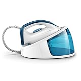 PHILIPS GC6722/20 FastCare Kompakt Dampfbügelstation, 2400 W, Druck 5,2 bar, Weiß, 1,5...