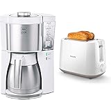 Kaffeemaschine 1025-15 Look V Perfection von Melitta, AromaSelector, 1.25 Liter, weiß,...