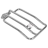 Voluxe Gepäckträger Motorrad, Edelstahl, Silber, Pulverbeschichtung,...