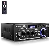 HiFi Verstärker - WOOPKER AK45 Pro Verstärker HiFi Stereo 500 Watt, 2 Kanal...