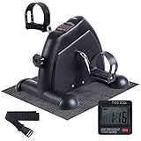 Sportneer Mini Bike, Bike Heimtrainer, Beintrainer mit LCD-Display, Heimtrainer,...