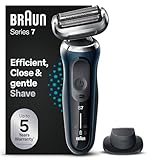 Braun Series 7 Elektrorasierer 360° Flex mit EasyClick Präzisionstrimmer,...