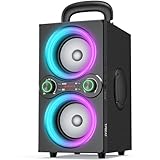 TPBEAT Bluetooth Lautsprecher, 80W Wireless Bluetooth Box Musikbox Groß, Bass Boost, with...