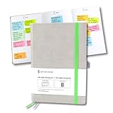 zettelweise - Das agile Notizbuch A5 | Mit integriertem Kanban Board | inkl. 300...