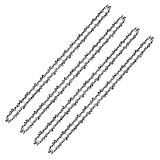 4x Sägekette 40cm 56TG 3/8' 1,3 mm passend für Kettensäge Stihl, Dolmar,...