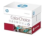 HP ColorChoice CHP750, Farblaserpapier ungestrichen, 90g/m², A4, Karton zu 5 X...
