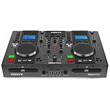 Vonyx CDJ450 - DJ Konsole, DJ Mischpult Bluetooth, DJ Controller mit zwei MP3 CD...