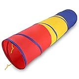 Opret Krabbeltunnel Spieltunnel für Kinder, Opret 183cm Pop-Up Kinder Tunnel...