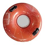 Snow Tube Aufblasbarer Schneeschlitten Wiederverwendbarer Schneeschlitten Schneeschlitten...