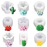 Gute Kerzen Formen Silikon,9 Stück Silikonformen Kerzen,Silikonformen...