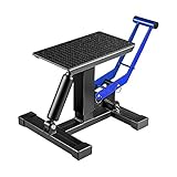 Motorrad Dirt Bike Lift Stand 400lbs Tragfähigkeit 90-16,5 Zoll Bereich Höhenverstellbar...