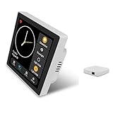Malloy Tuya Smart Home Mehrere Zigbee Smart Home-Bedienfeld Kunststoff 4-Schalter...