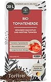 Bio Tomatenerde 20 L - 100% Torffreie Bio Erde - Mit Dünger und Wurzelaktivator...