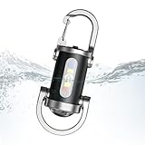 Kleines Schlüsselanhängerlicht | Wasserdichte USB-Camping-Taschenlampe, leistungsstarke...