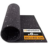 Hinrichs Antivibrationsmatte für Waschmaschinen - Gummimatte - Zuschneidbare Dämmmmatte...
