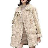 Winterjacken Damen Winterjacken ReißVerschluss Woolrich Jacke mit Taschen...
