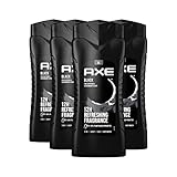 AXE 3-in-1 Duschgel & Shampoo Black XL – Bodywash und Shampoo für Körper, Gesicht und...