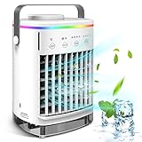 4-in-1 Mobile Klimaanlage, Persönlicher Luftkühlerventilator, tragbare...