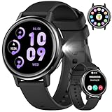FITFLEX 2025 Smartwatch Damen mit Bluetooth-Anruf, 1,26' HD Display Smart Watch mit 120...