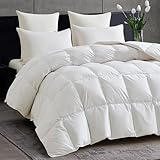 Degrees of Comfort Daunendecke 135x200cm 50% Daunen 50% Federn Winterdecke, Bezug aus 100%...