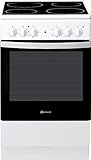 Bauknecht BS5V4KHW/DE Standherd mit Hydrolyse, Backofen mit 5 Funktionen, Garraumvolumen...