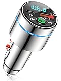 Mohard FM Transmitter Auto Bluetooth 5.3, Ganzmetall PD 30W & QC3.0 18W...