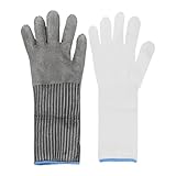 COLLE Schutzhandschuhe – Küchenhandschuhe aus Stahl, starker Sicherheitsschutz | Antike...