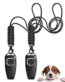 TODREMOU Hundepfeife Rütter Rückruf-Hundepfeifen Hochfrequenz Klicker Hundeklicker Set...