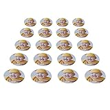 LOOXIS Personalisiertes essbares Foto & Text, selbst gestalten–20 Stk., 4,5 cm...