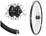 Aggro-X 26 Zoll Vorderrad 19-559 Hohlkammer V-Profil Disk DH3D32 Nabendynamo 6-Loch 6V/3W